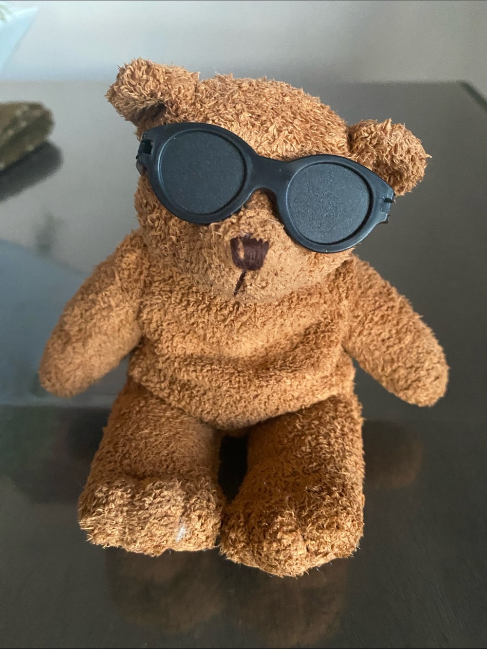 Just a COOL Teddy Bear plush beanie Avon